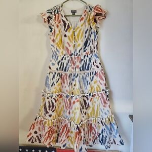 Colorful Point Sur Dress